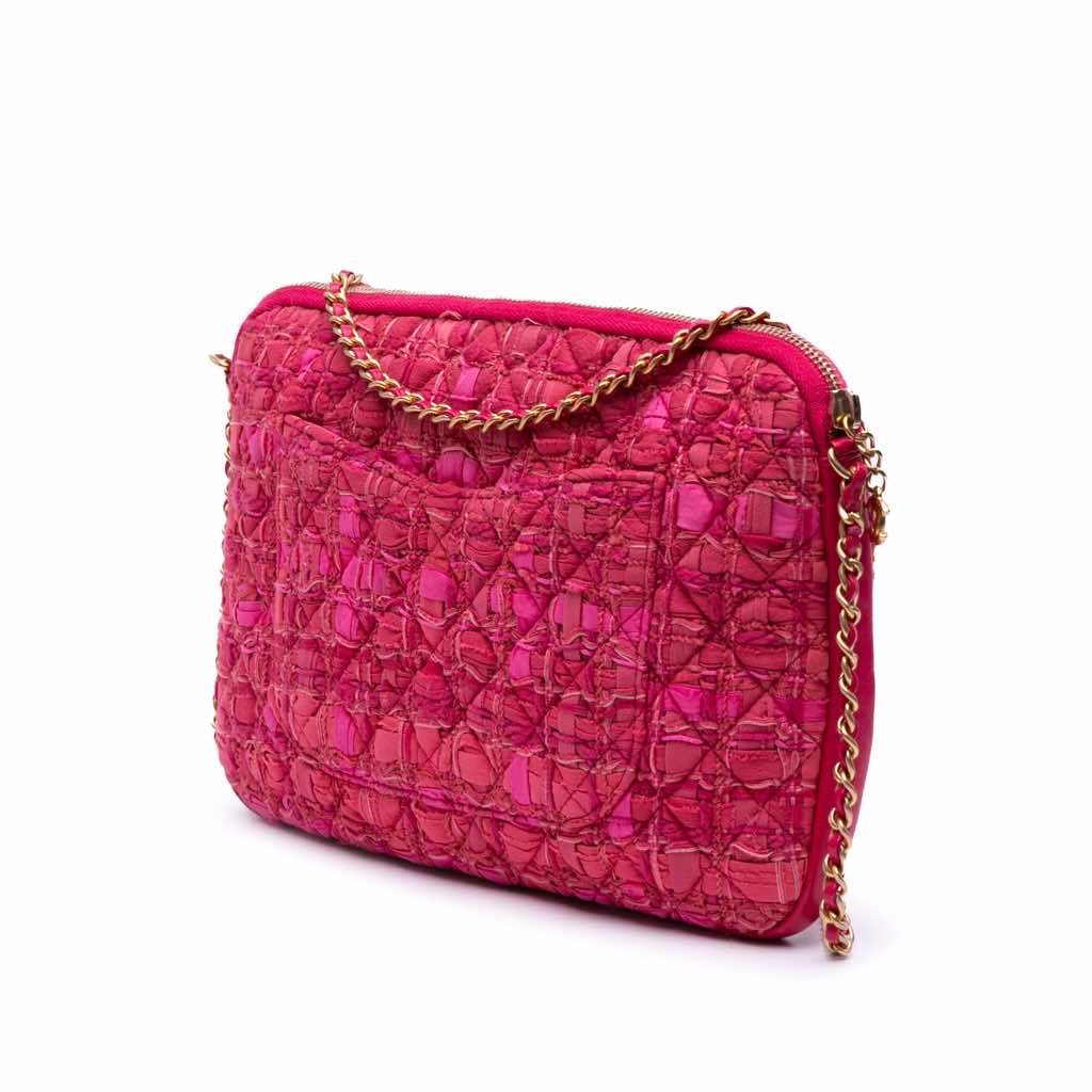Chanel Tweed Girl Crossbody - 2