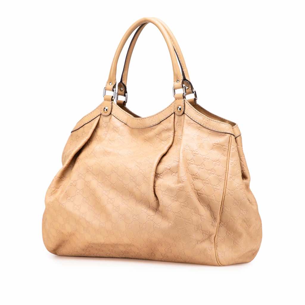 Gucci Large Guccissima Sukey Tote - Back view