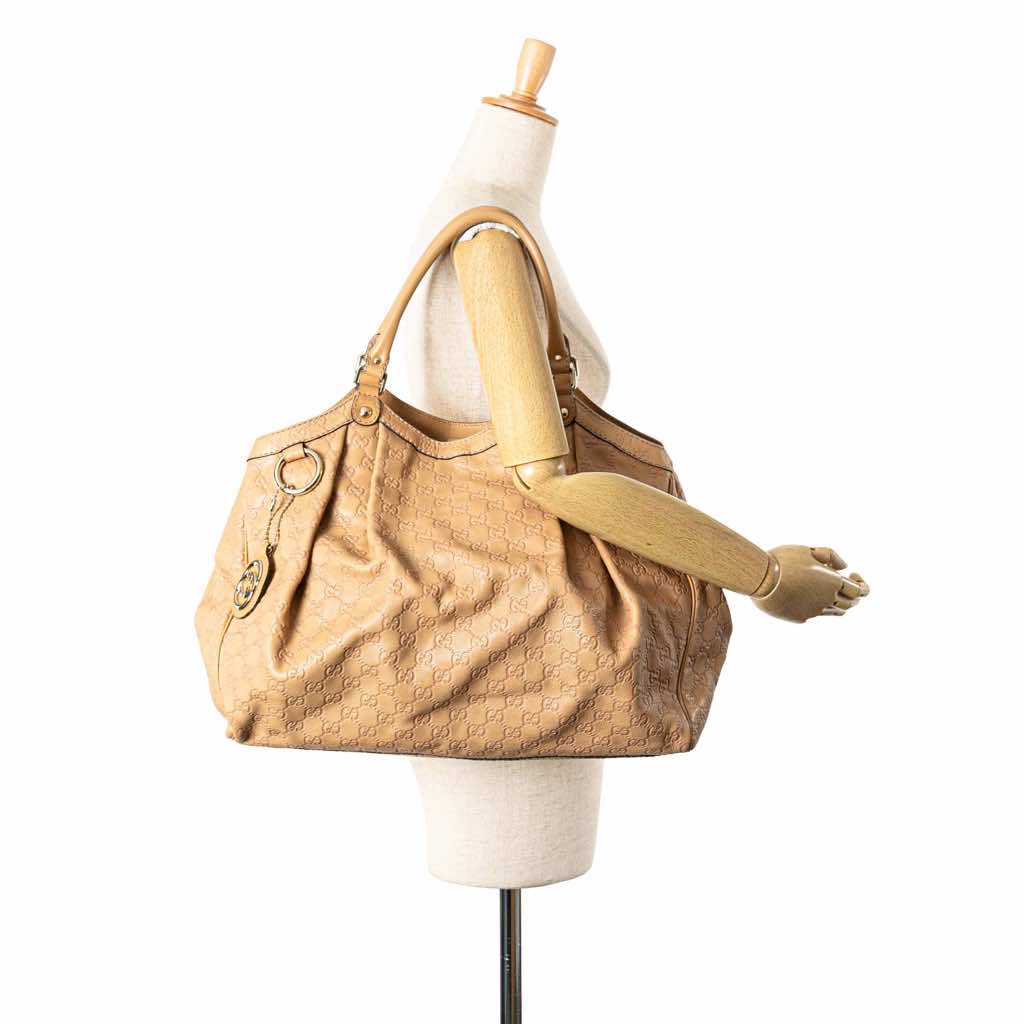 Gucci Large Guccissima Sukey Tote - Image 13