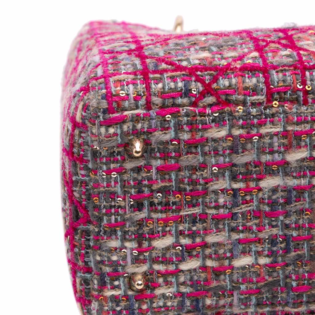 Dior Medium Tweed Macrocannage Lady Dior - Detail 1