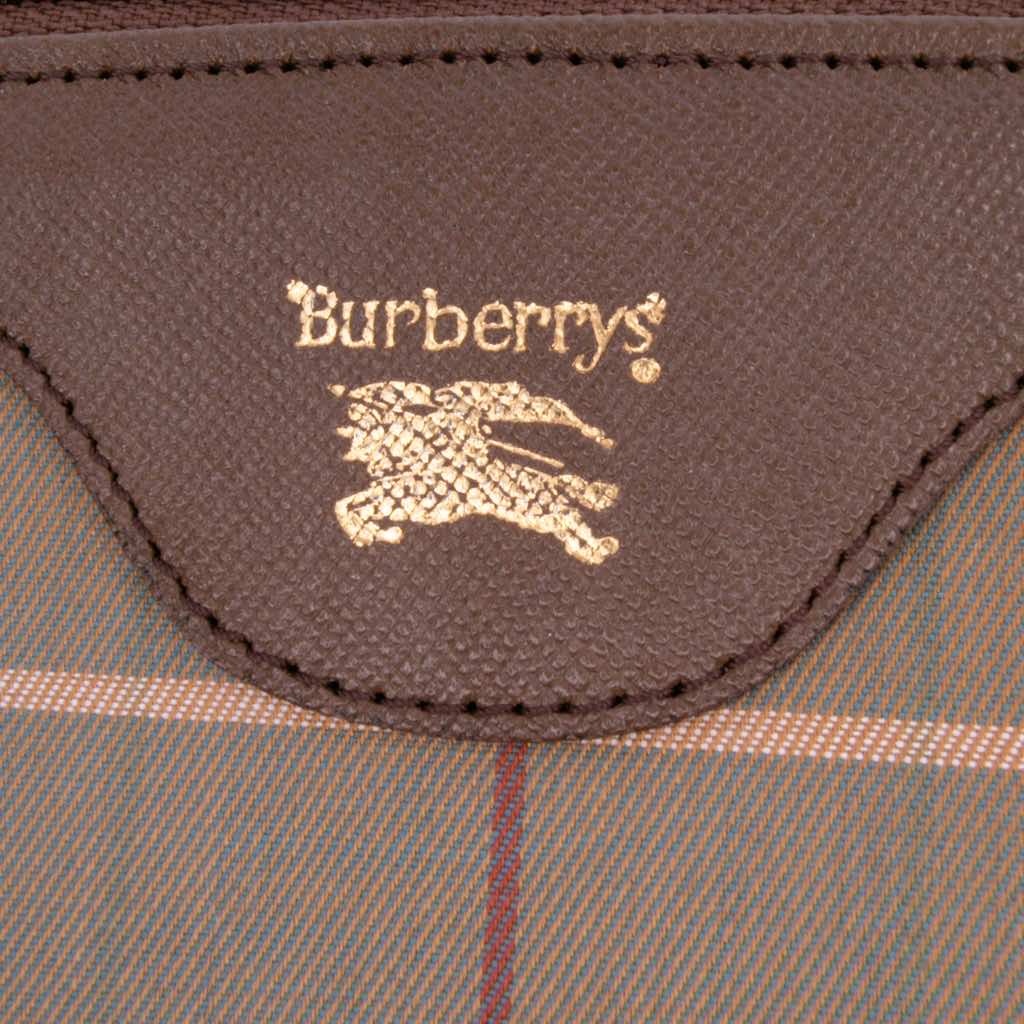 Burberry Vintage Check Canvas Clutch - Detail 1