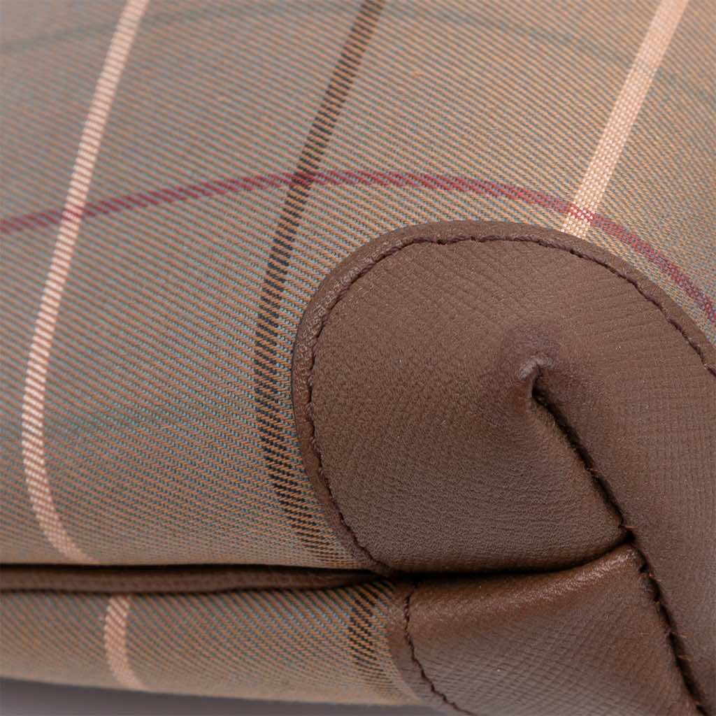 Burberry Vintage Check Canvas Clutch - Image 10