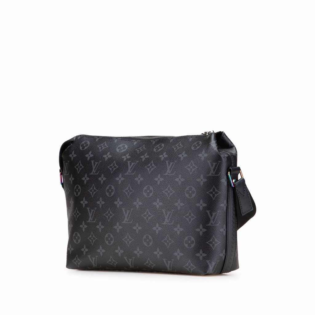 Louis Vuitton Fragment Monogram Eclipse Flash Apollo Messenger PM - Back view