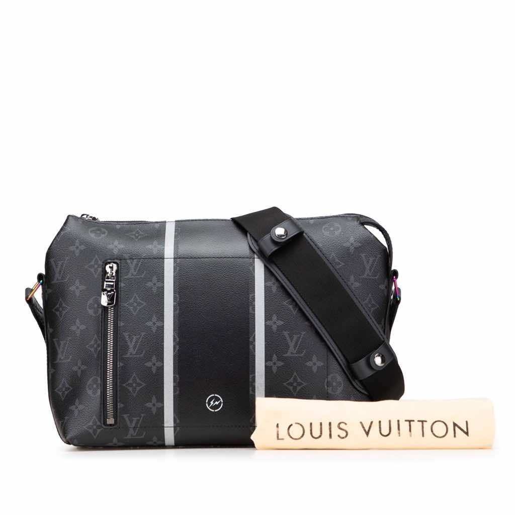 Louis Vuitton Fragment Monogram Eclipse Flash Apollo Messenger PM - Image 13