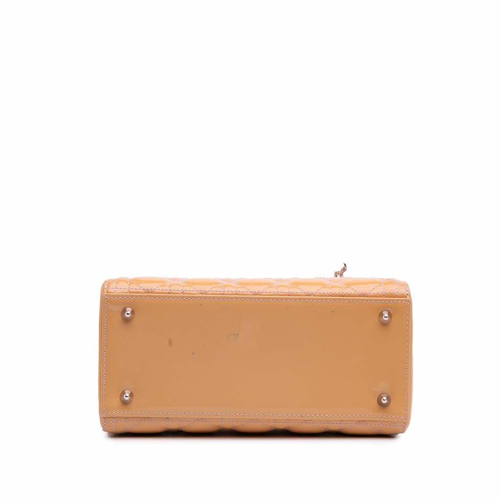Dior Medium Patent Cannage Lady Dior - 3