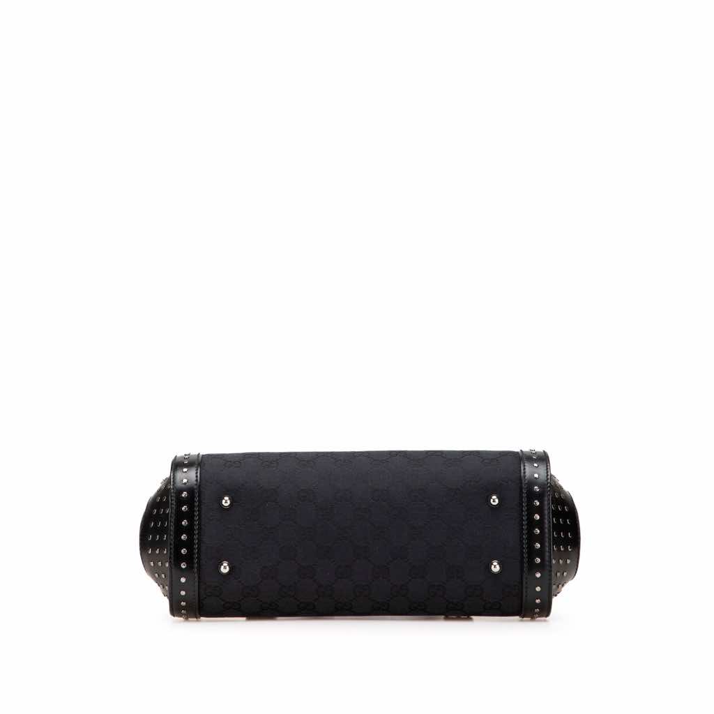 Gucci GG Canvas Bamboo Bullet Shoulder Bag - 3