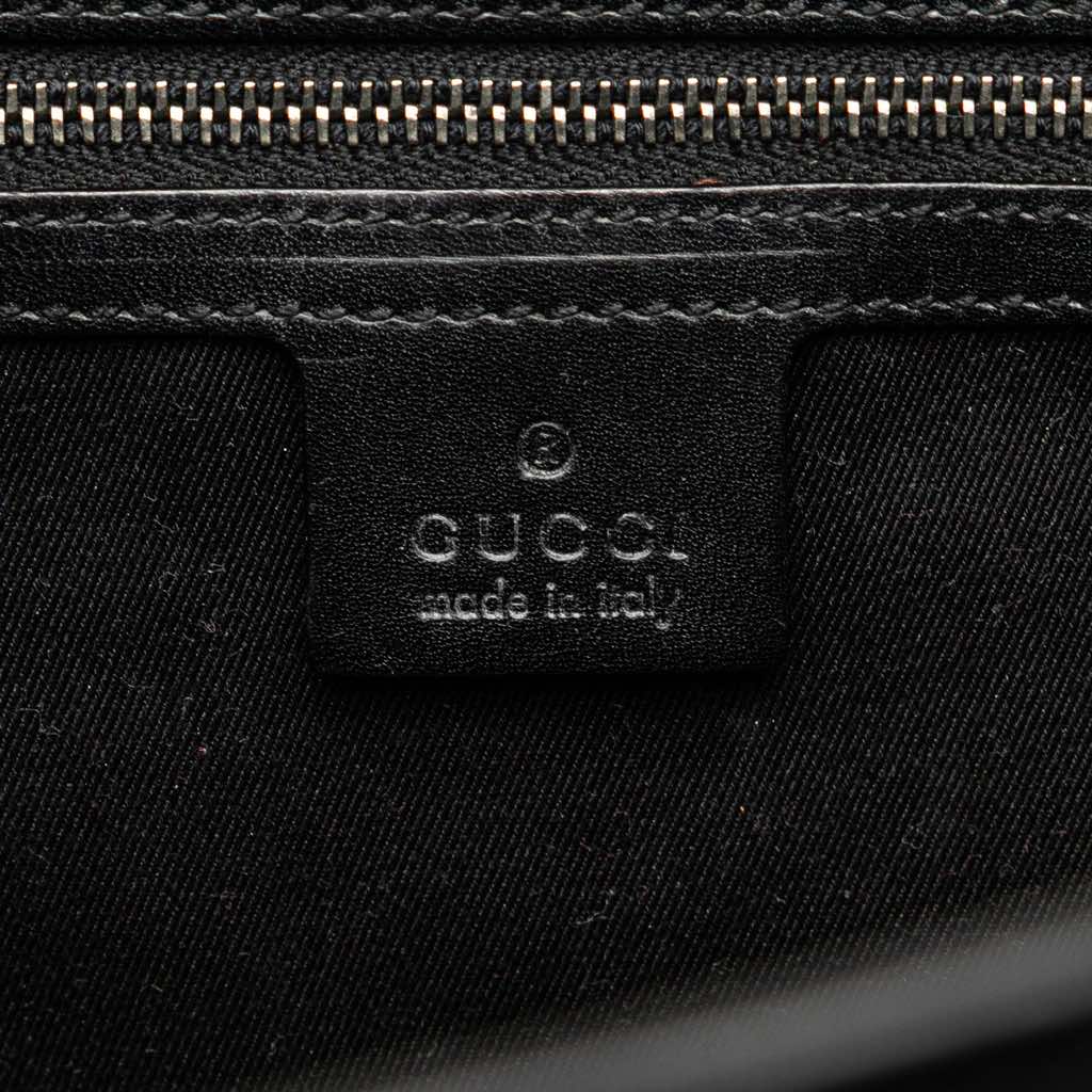 Gucci GG Canvas Bamboo Bullet Shoulder Bag - 5