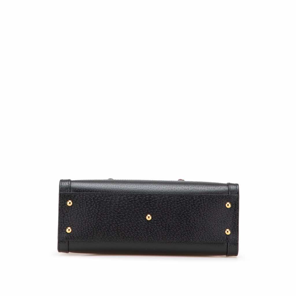 Gucci Small Leather Bamboo Diana Satchel - Image 6
