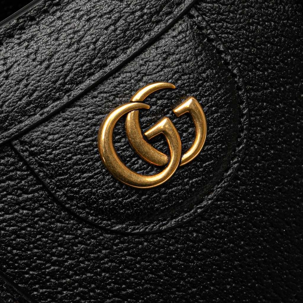 Gucci Small Leather Bamboo Diana Satchel - Side view