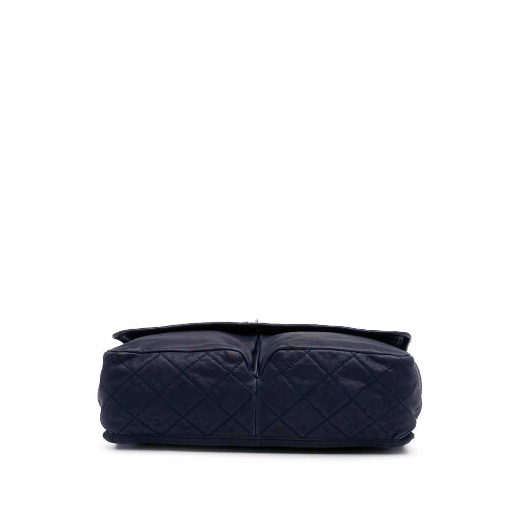 Chanel Large Quilted Calfskin Natural Beauty Split Pocket Flap - Image 6