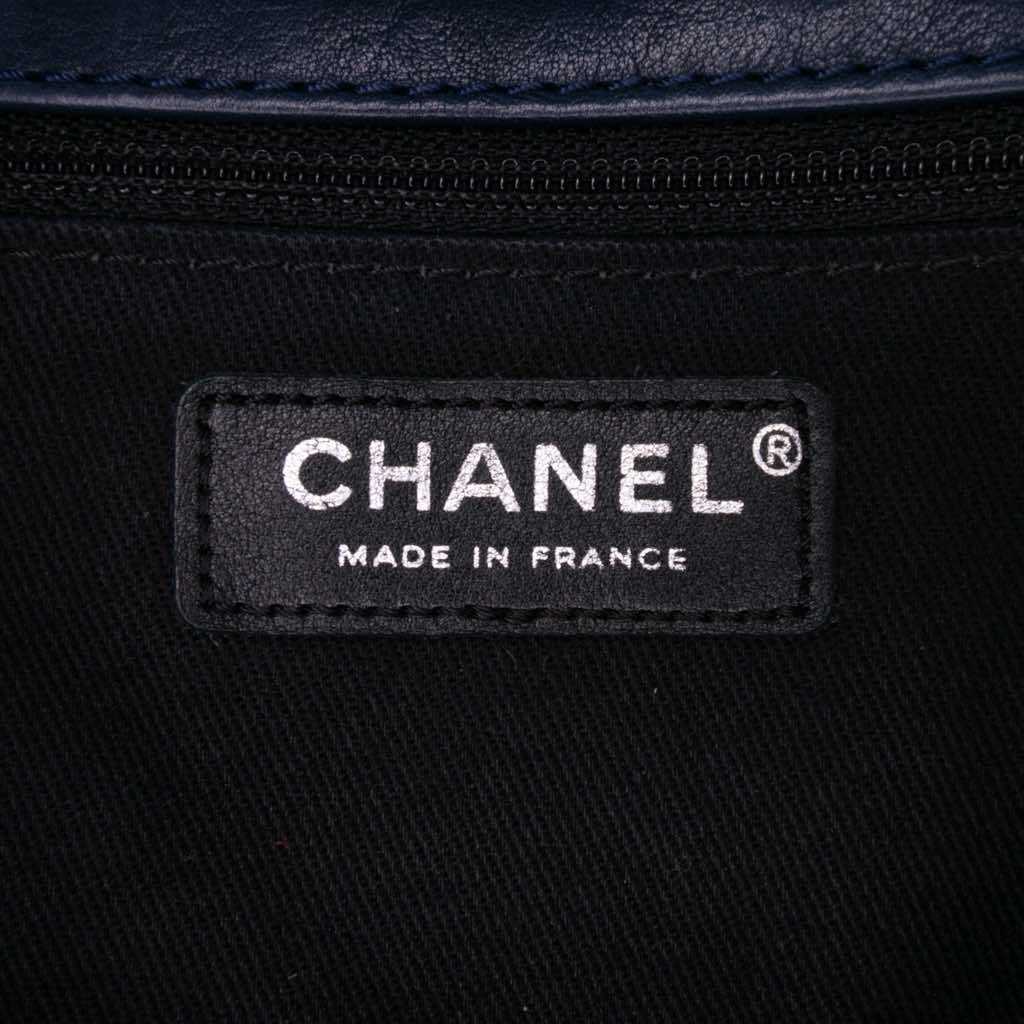 Chanel Large Quilted Calfskin Natural Beauty Split Pocket Flap - Side view