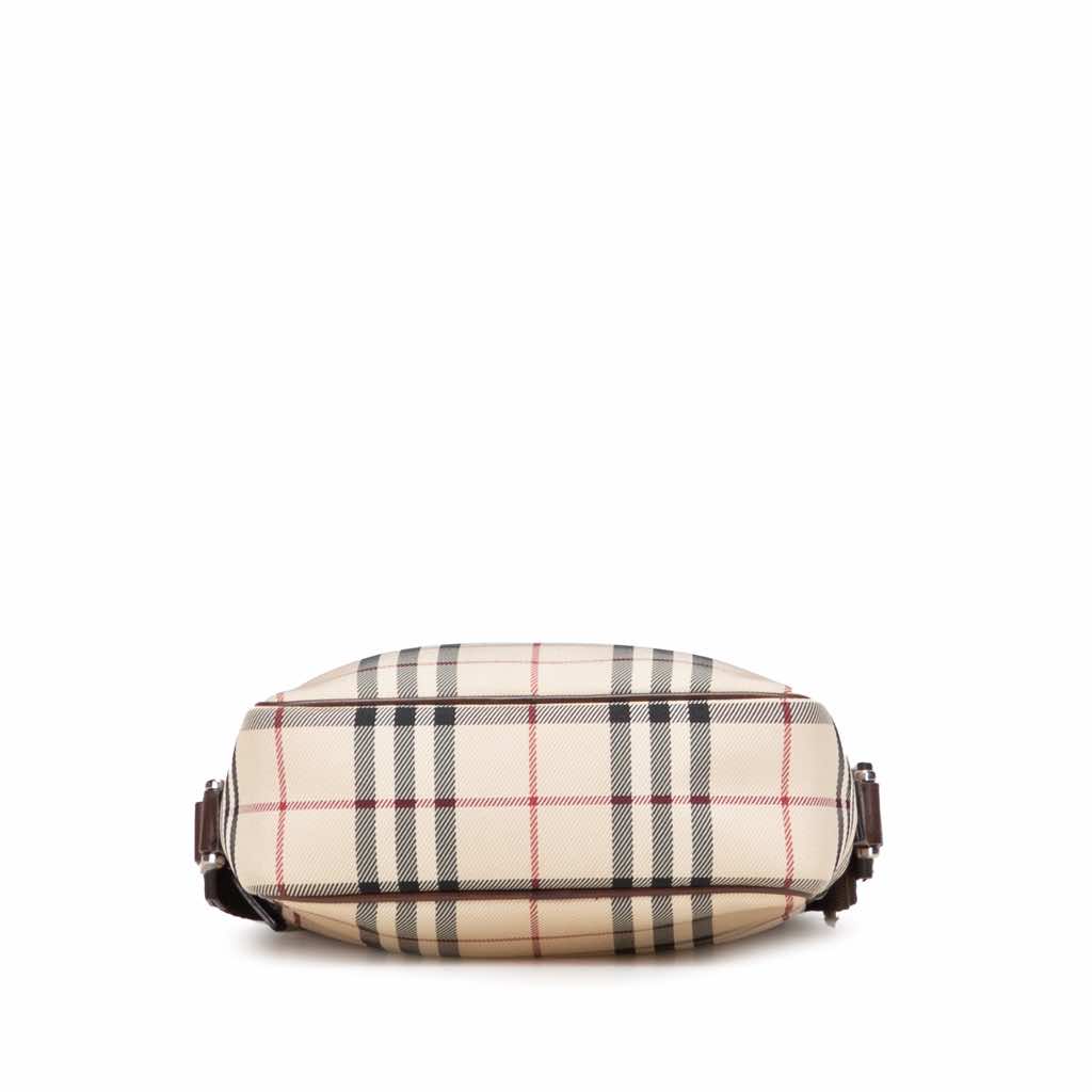 Burberry House Check Canvas Crossbody - Image 6
