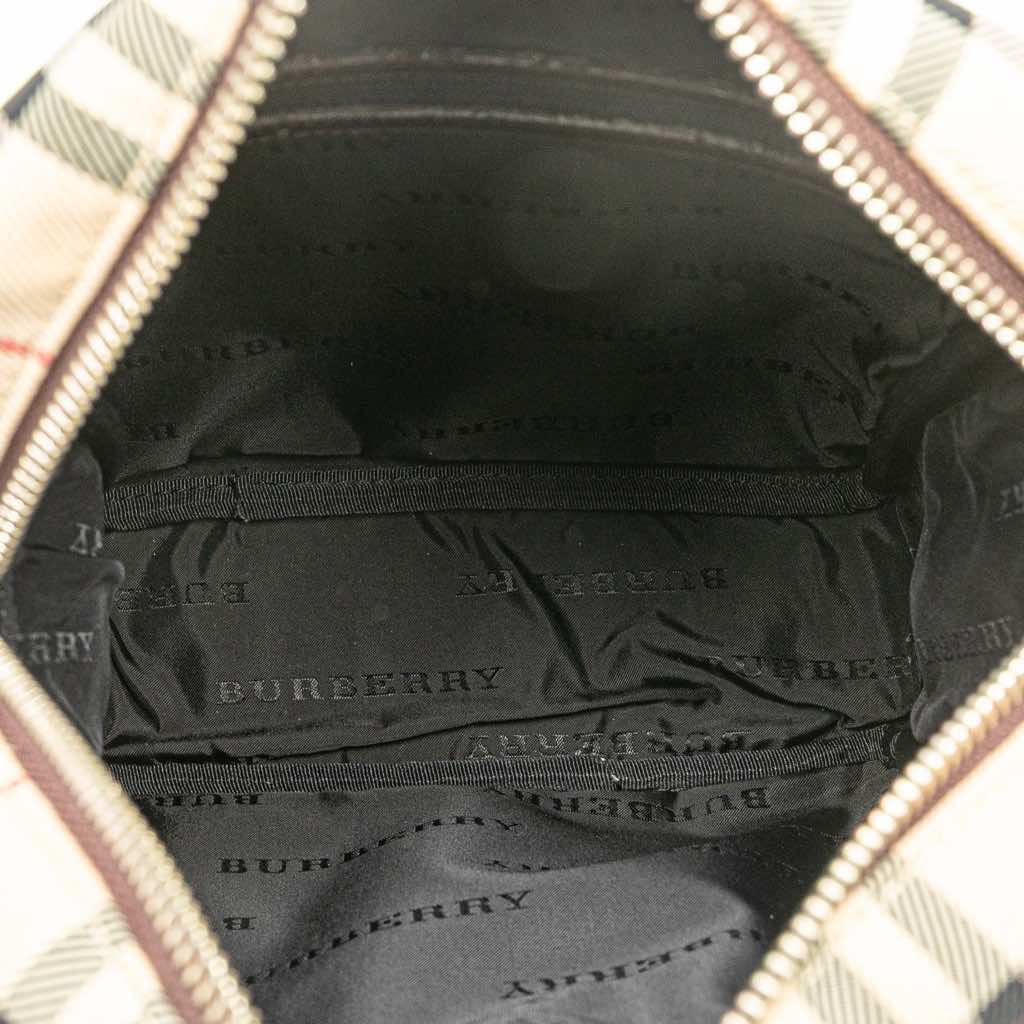Burberry House Check Canvas Crossbody - 4