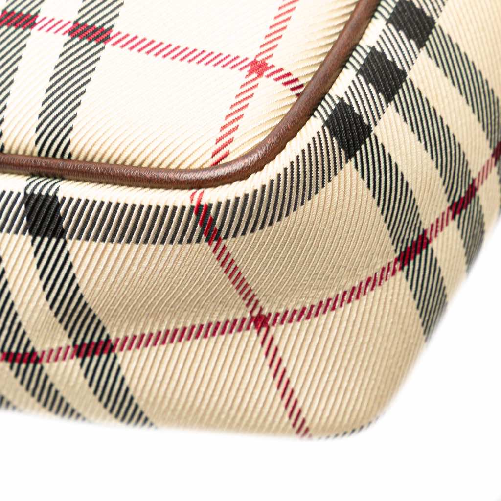 Burberry House Check Canvas Crossbody - Detail 2