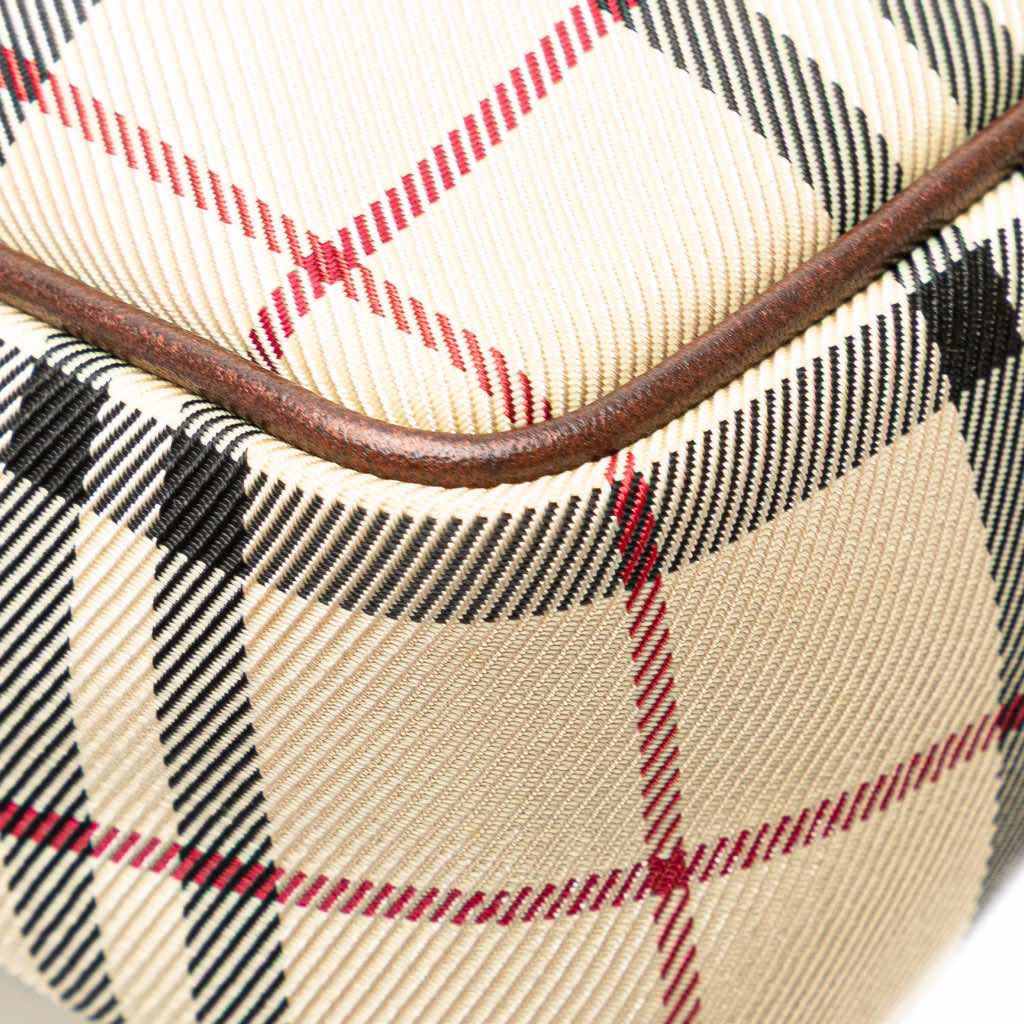 Burberry House Check Canvas Crossbody - Image 10