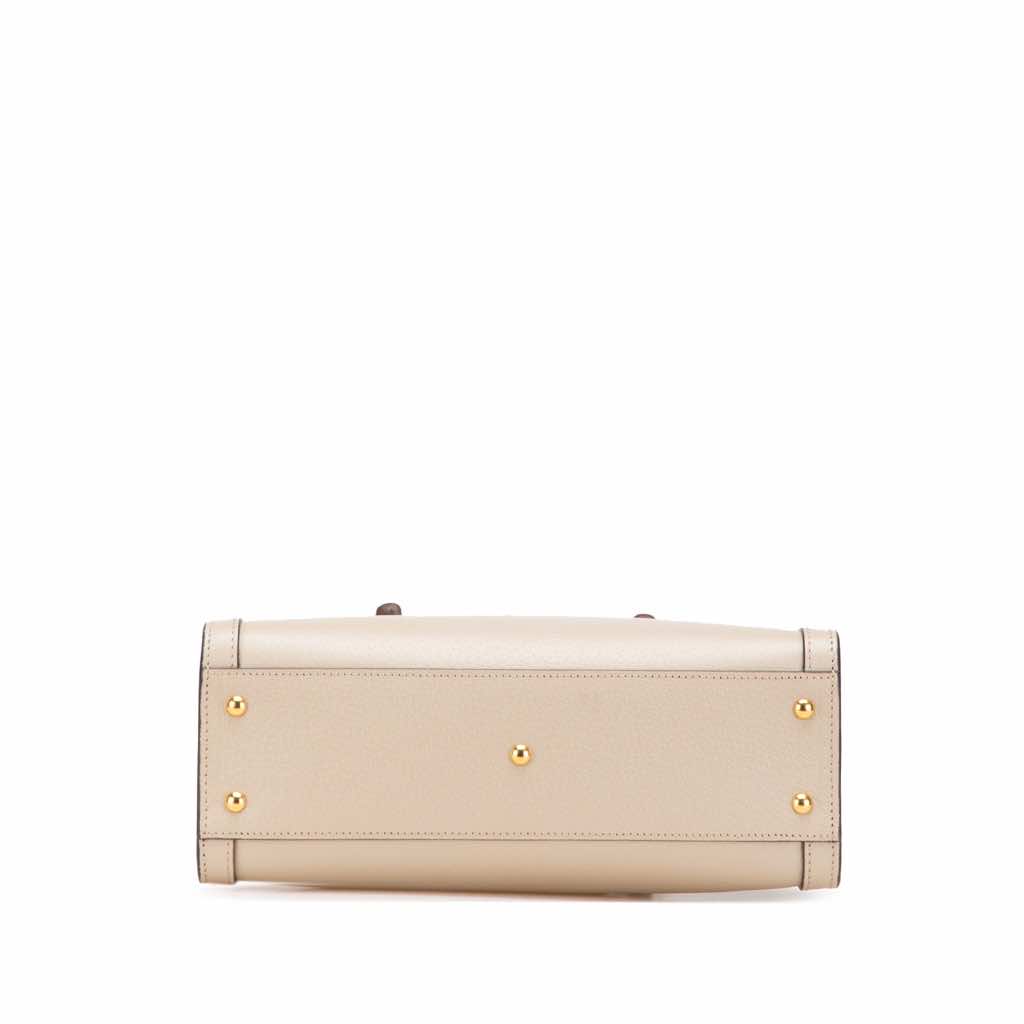 Gucci Small Leather Bamboo Diana Satchel - 3
