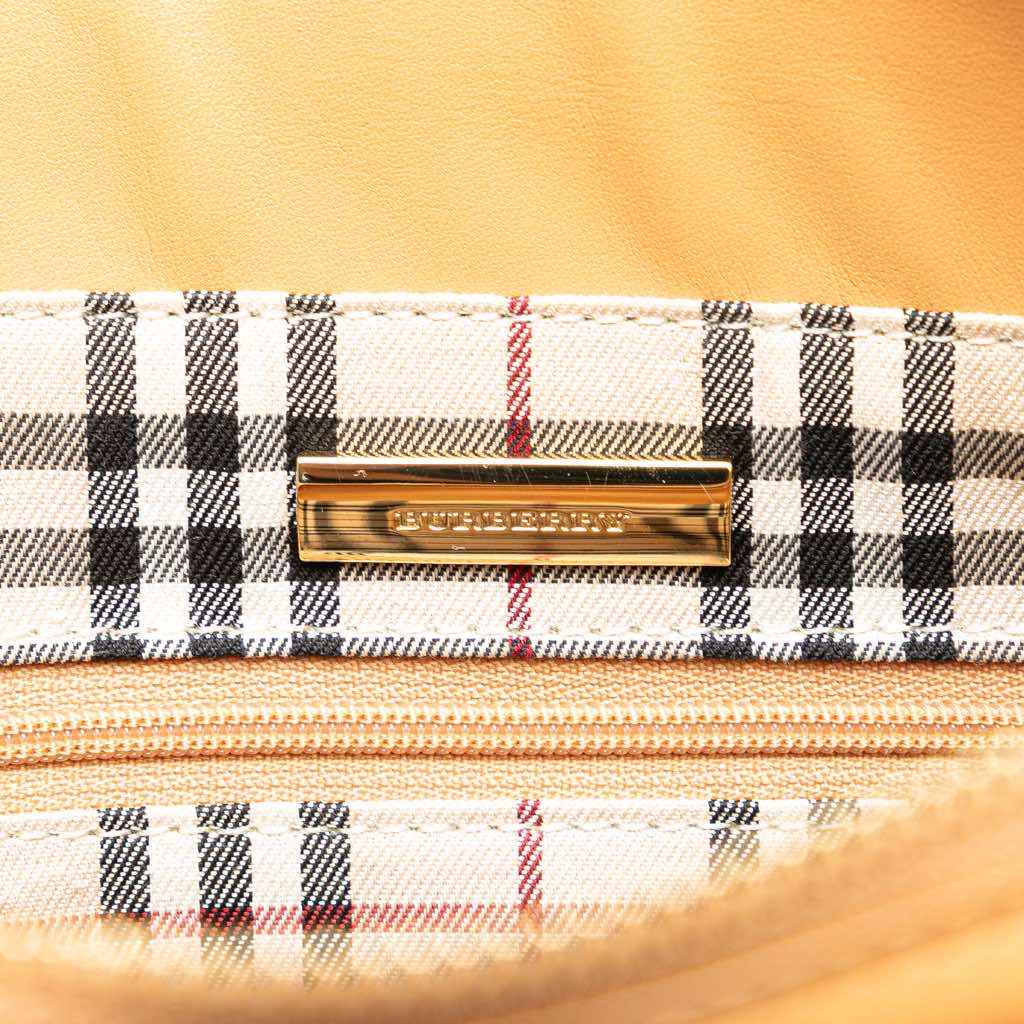 Burberry Leather Tote - Side view