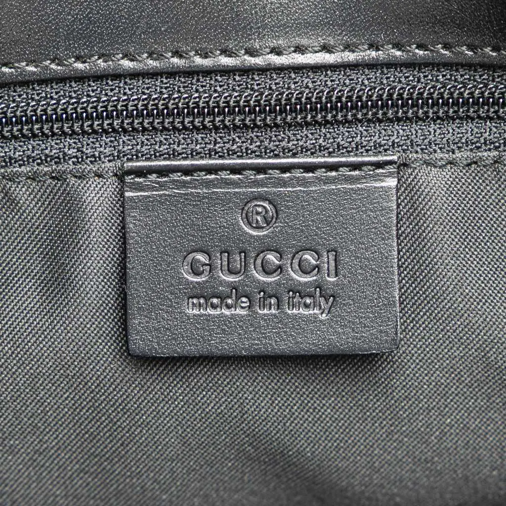 Gucci GG Canvas Handbag Black Good - Box View