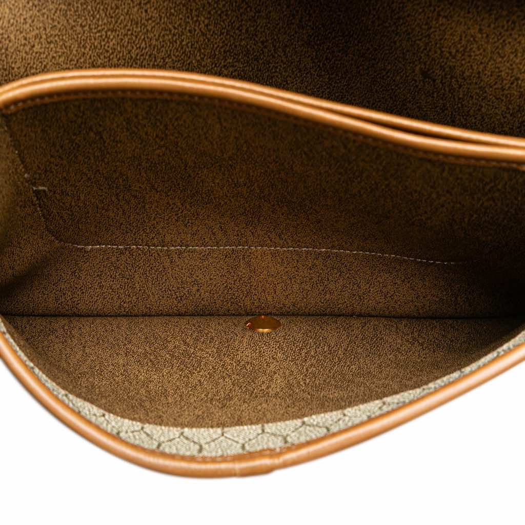 Dior Honeycomb Coated Canvas Chain Shoulder Bag - 5