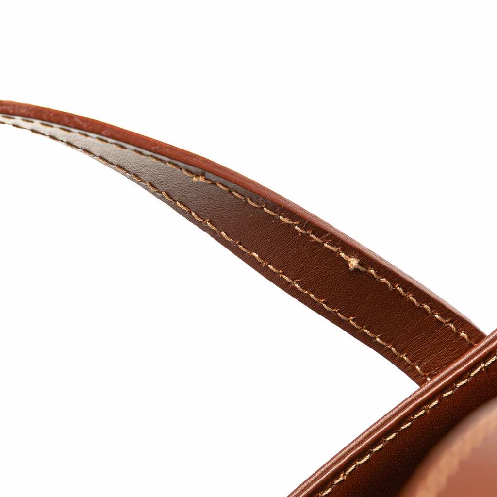 Burberry Haymarket Check Coated Canvas Bucket Bag - 5