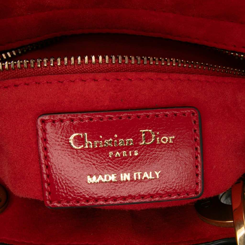 Dior Small Calfskin Cannage My ABCDior Lady Dior - Detail 1