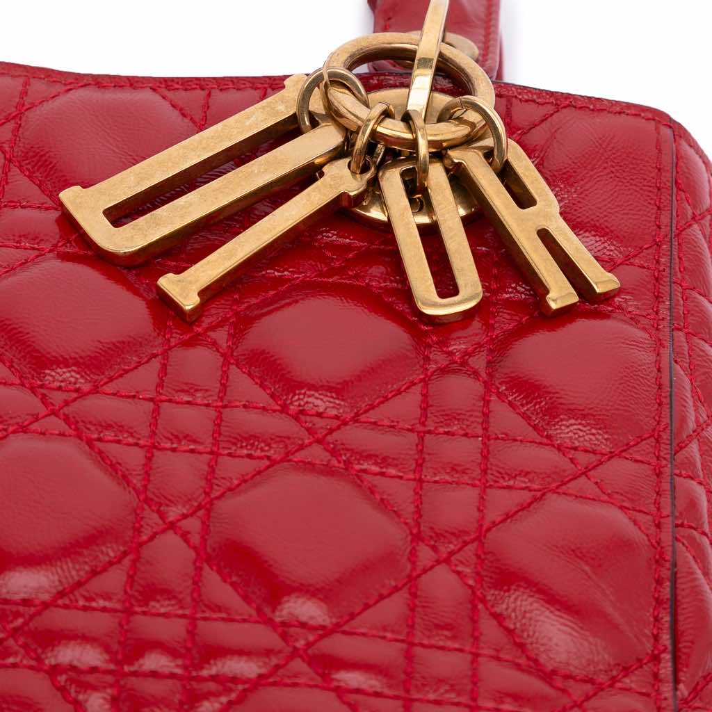 Dior Small Calfskin Cannage My ABCDior Lady Dior - Image 12