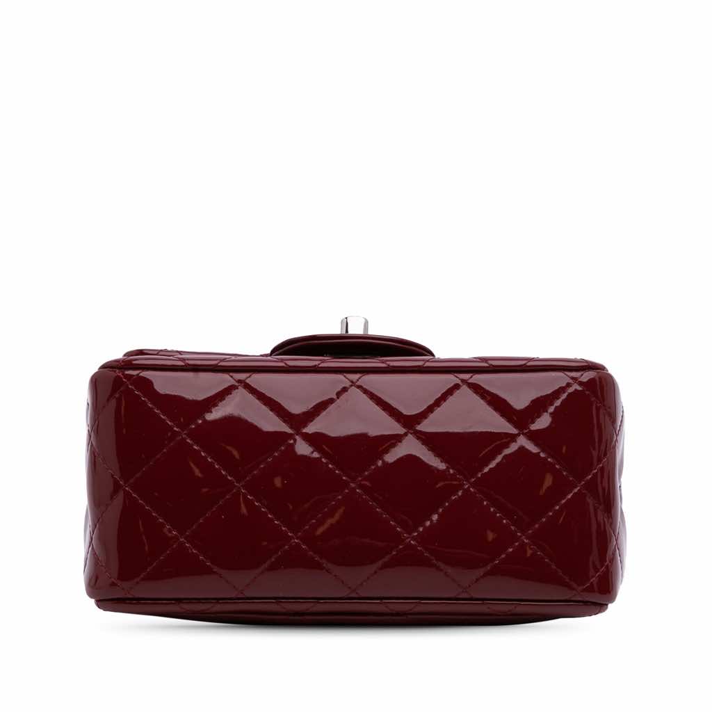 Chanel Mini Square Classic Patent Single Flap - 3