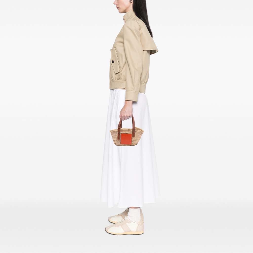 Loewe Small Raffia Basket Tote - Detail 2