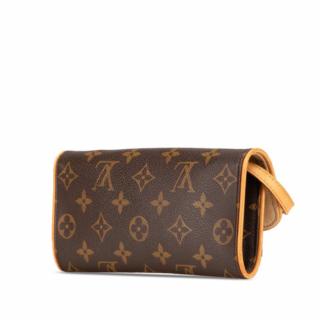 Louis Vuitton Monogram Pochette Twin PM - Back view