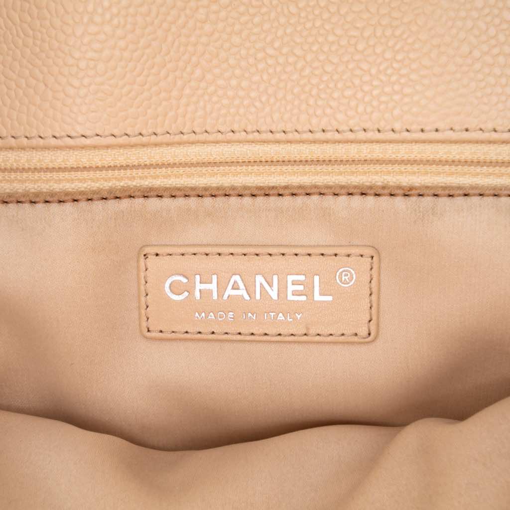 Chanel Caviar Grand Shopping Tote - Side view
