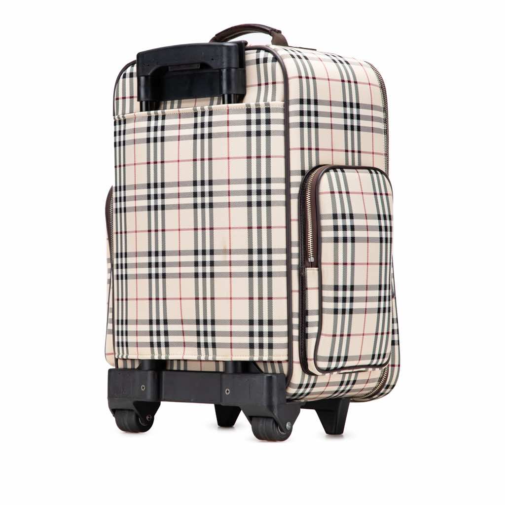Burberry House Check Canvas Luggage - 2