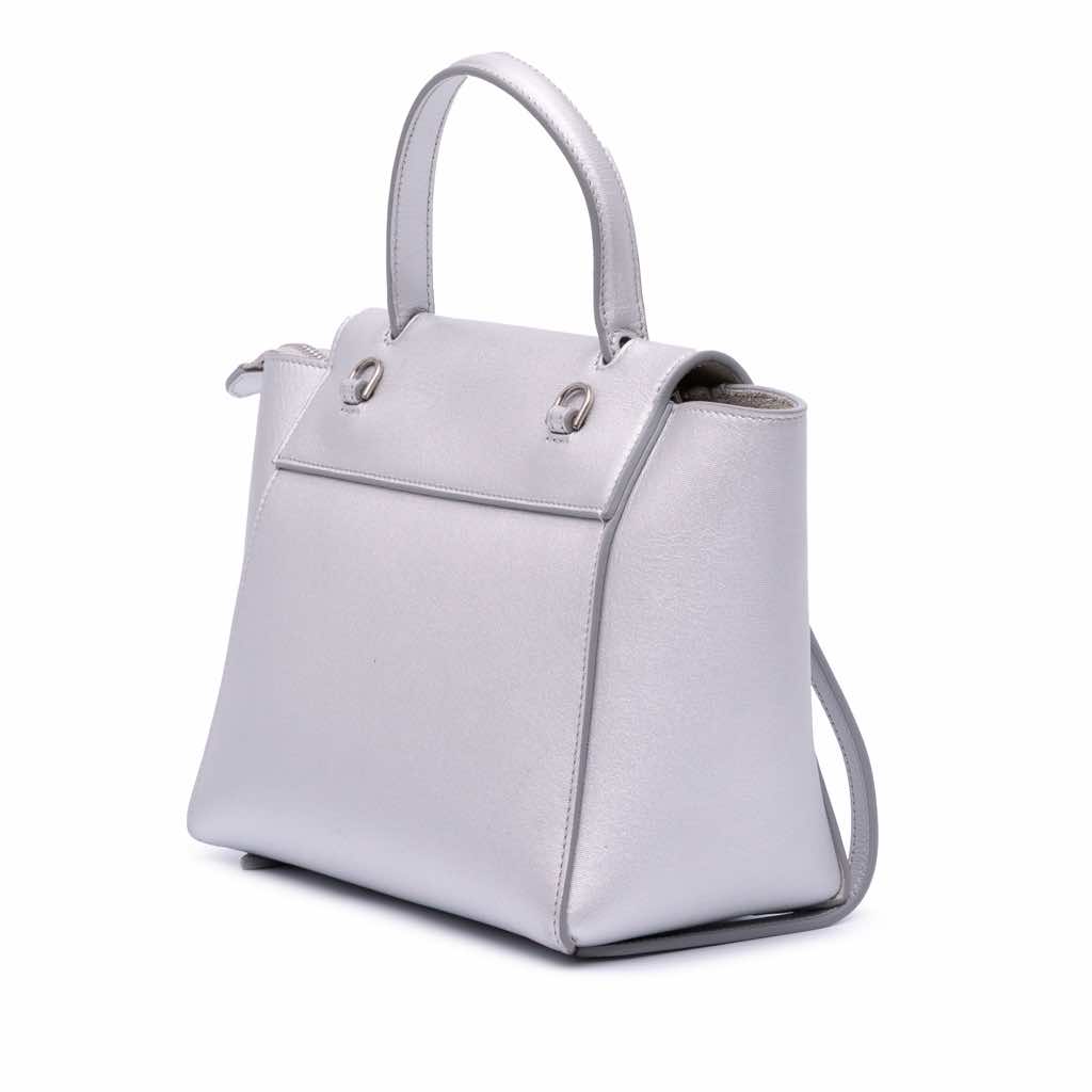 Celine Nano Laminated Calfskin Belt Bag - Back view