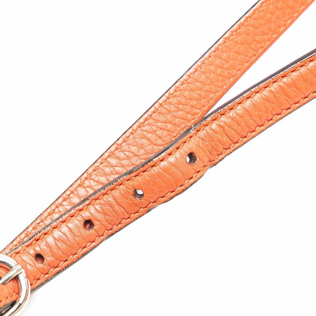 Gucci Small Leather Bamboo Daily Satchel - Image 13