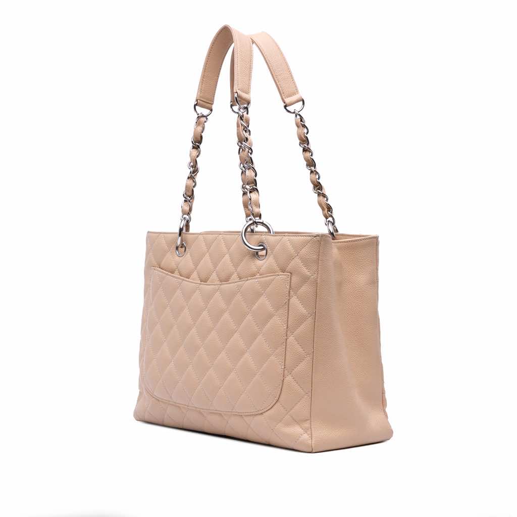 Chanel Caviar Grand Shopping Tote - Back view