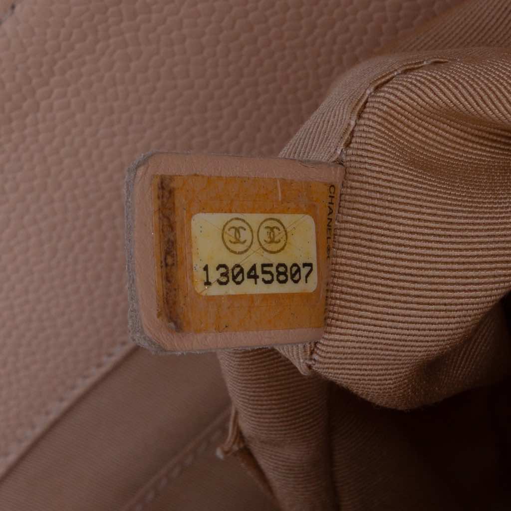 Chanel Caviar Grand Shopping Tote - Side view