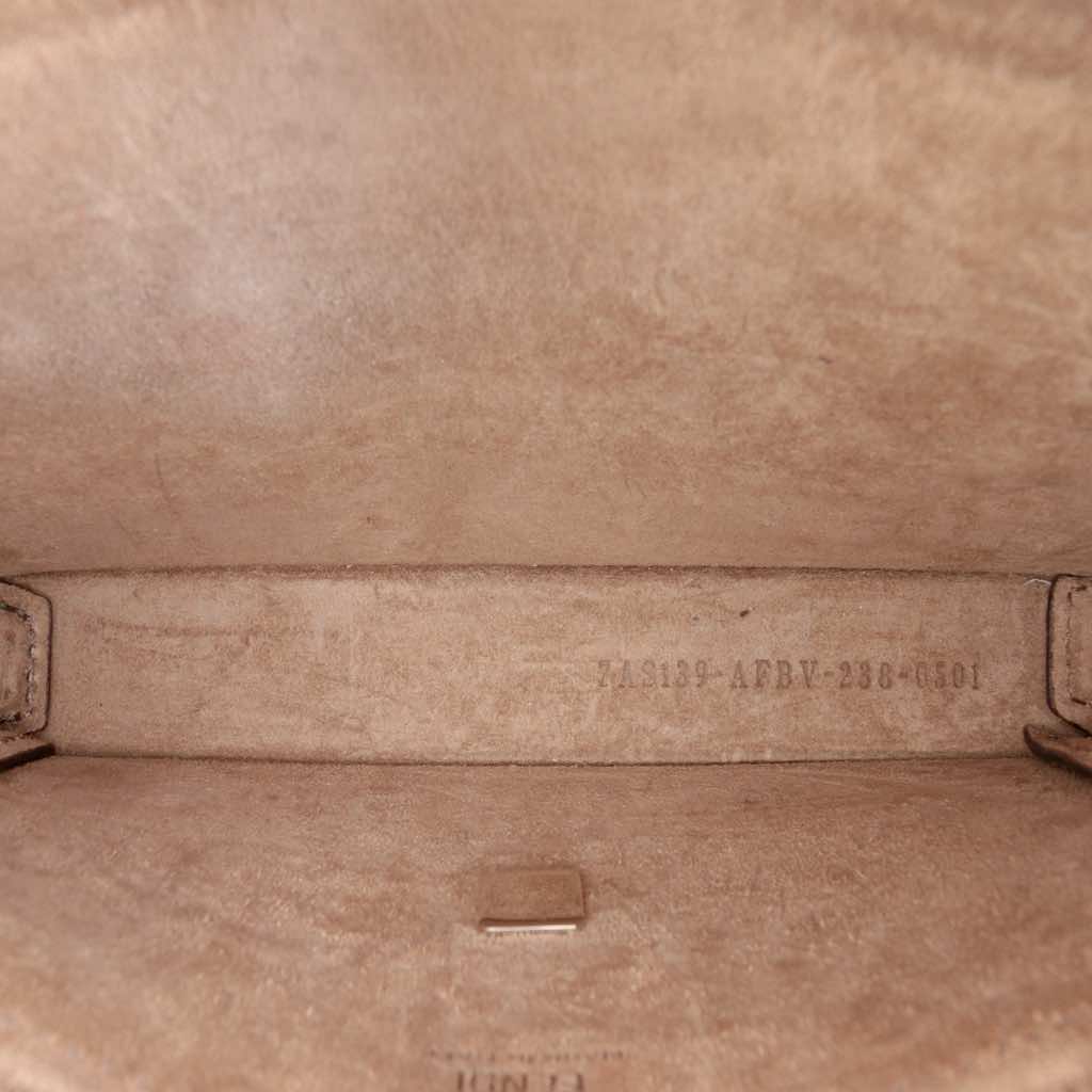 Fendi Zucca Canvas Soft Trunk Baguette Phone Pouch Crossbody - 4