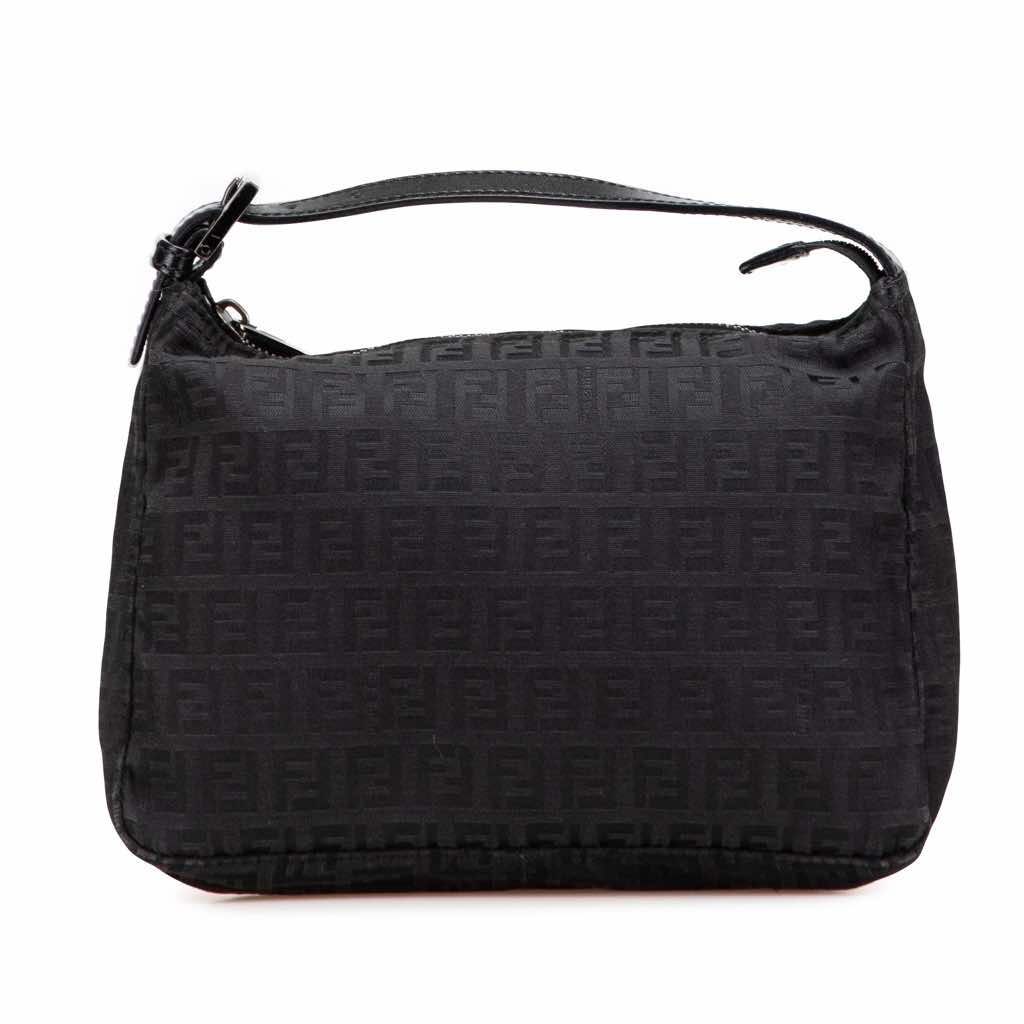 Fendi Zucchino Canvas Handbag