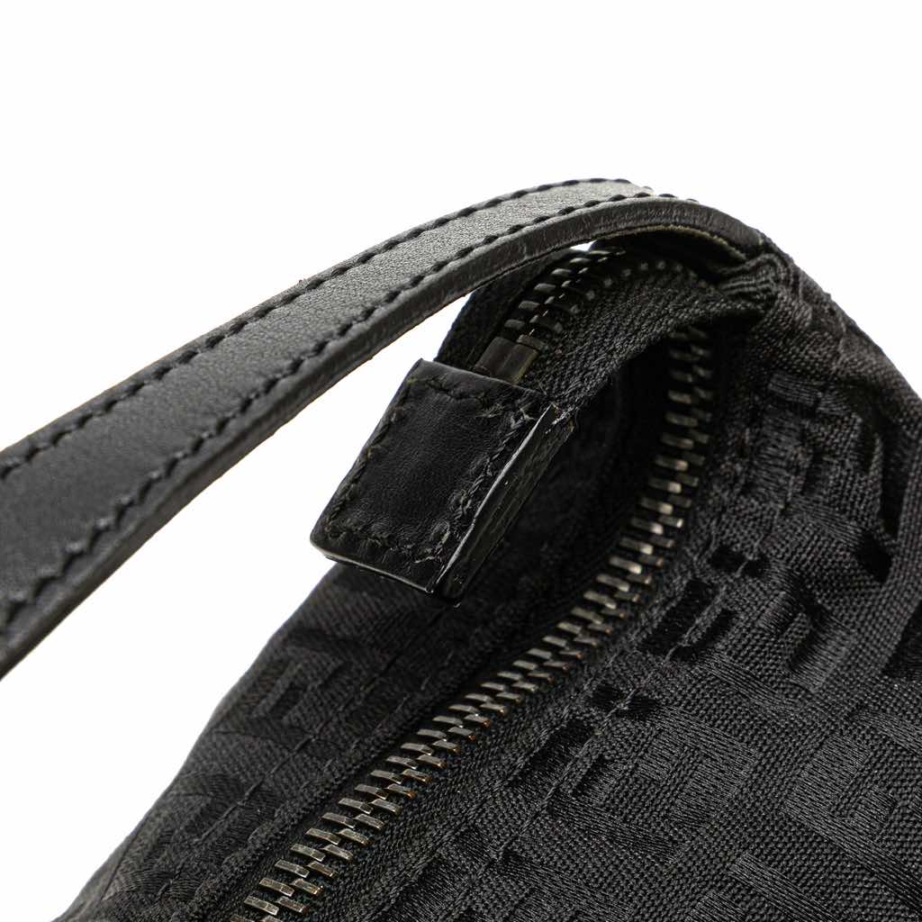 Fendi Zucchino Canvas Handbag - Image 10