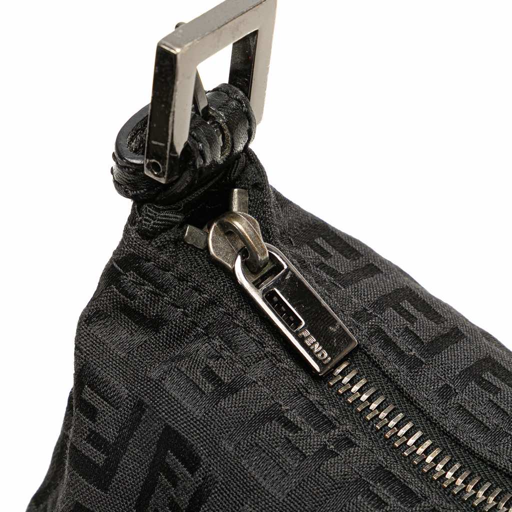 Fendi Zucchino Canvas Handbag - Image 11