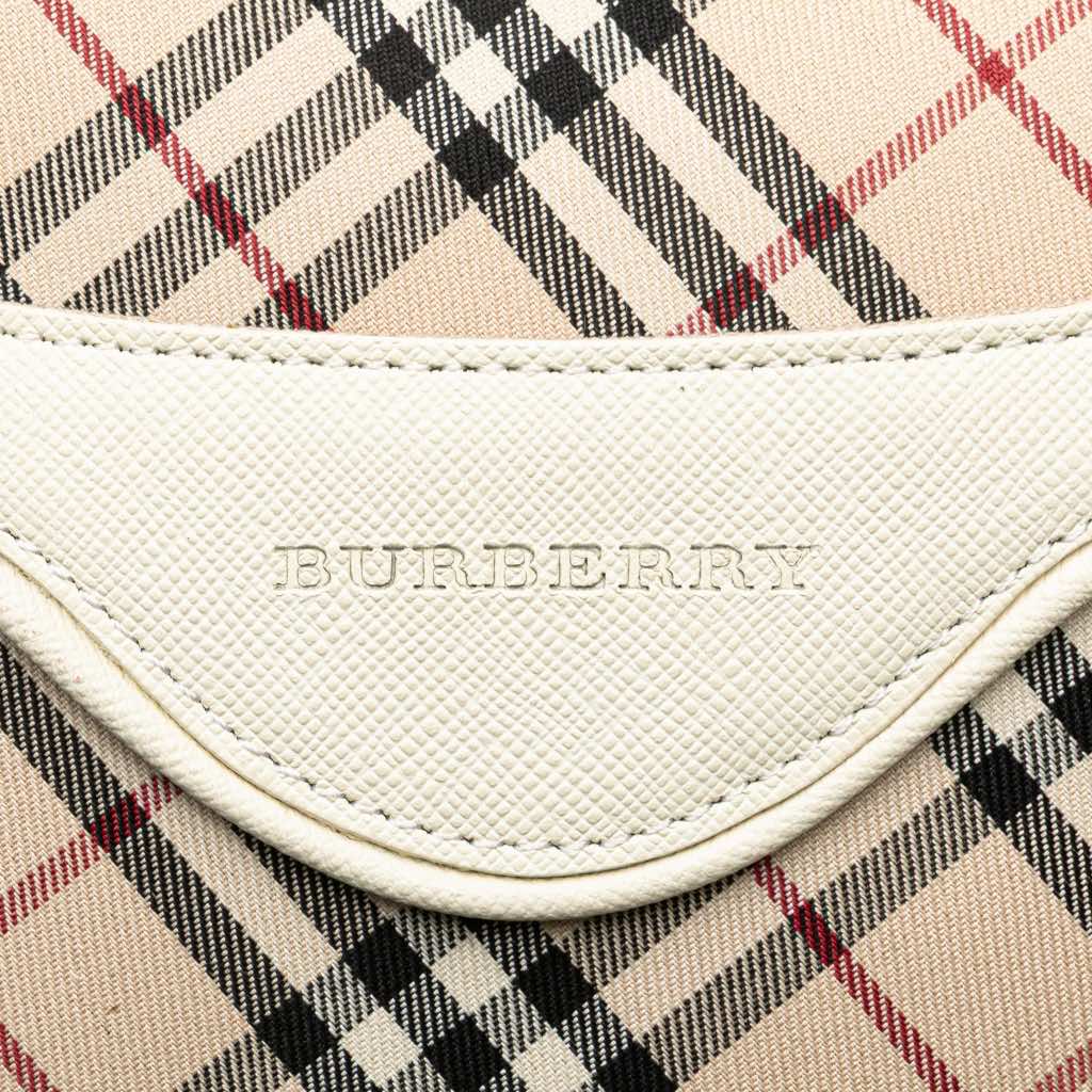 Burberry Nova Check Canvas Crossbody - Detail 1