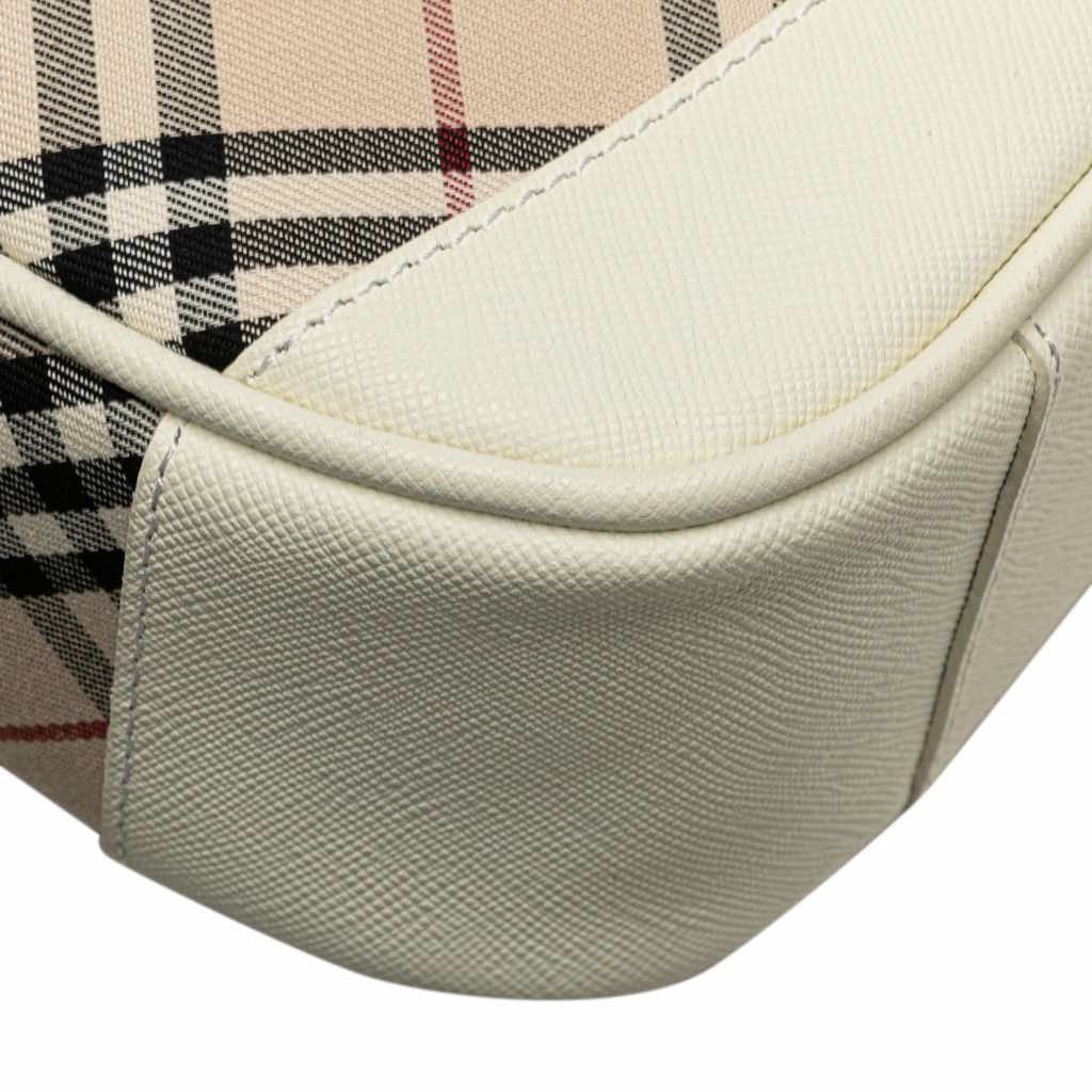 Burberry Nova Check Canvas Crossbody - Image 11