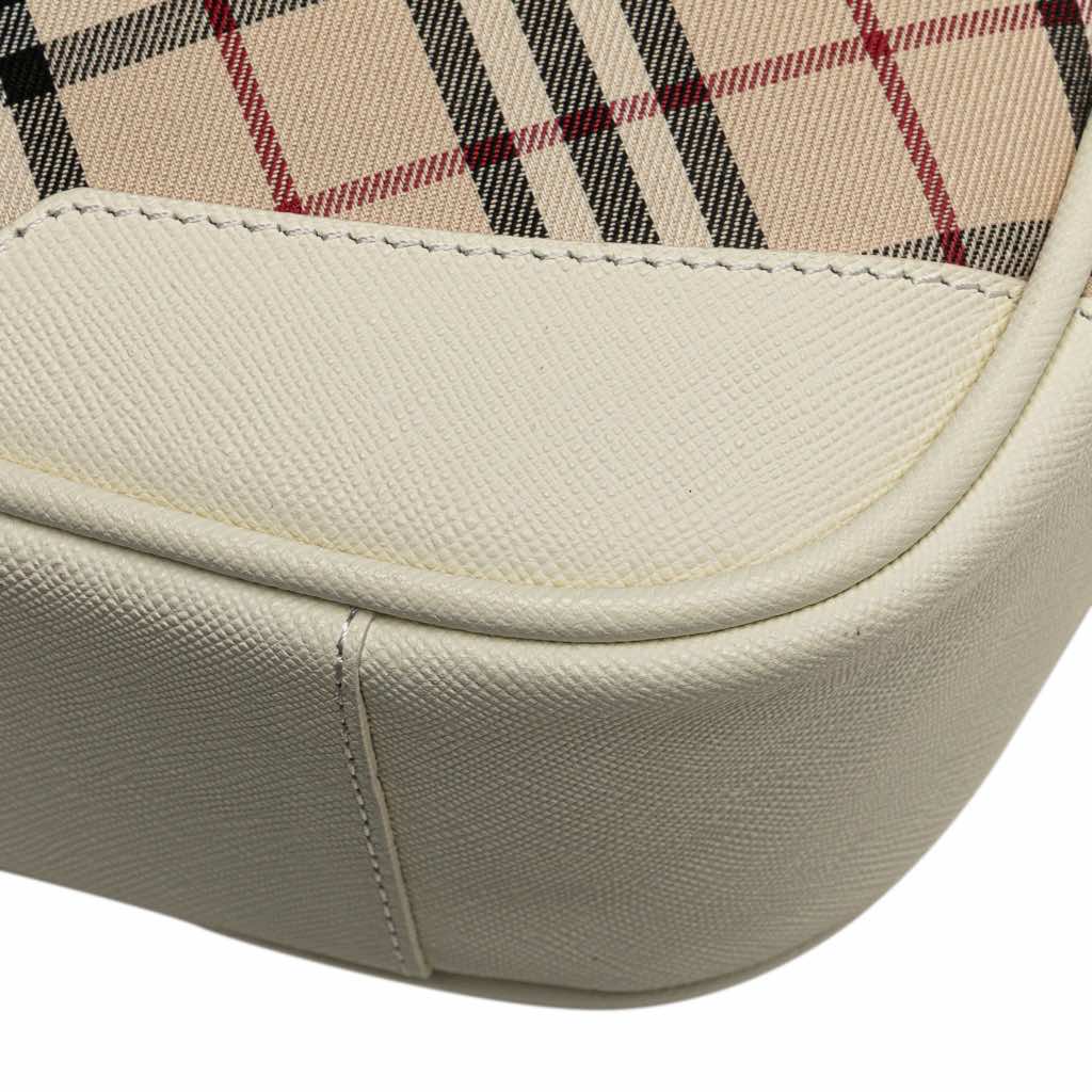 Burberry Nova Check Canvas Crossbody - Image 12