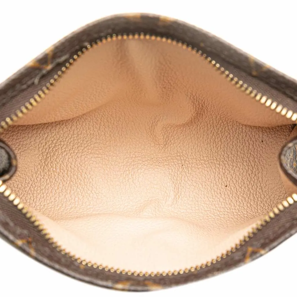 Louis Vuitton Monogram Toiletry Pouch 15 Brown Canvas Good - Model View
