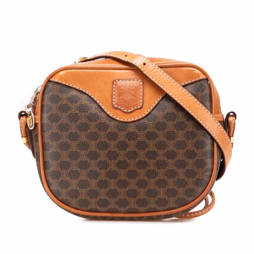 Celine Macadam Coated Canvas Crossbody