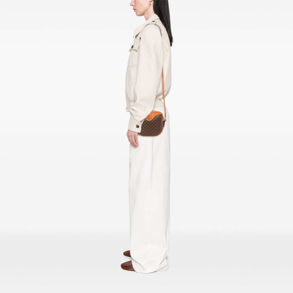 Celine Macadam Coated Canvas Crossbody - Image 13