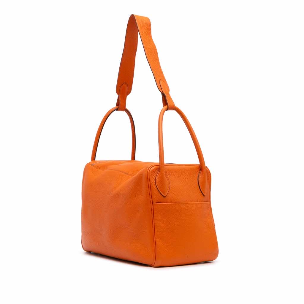 Hermès Clemence Lindy 34 - Back view