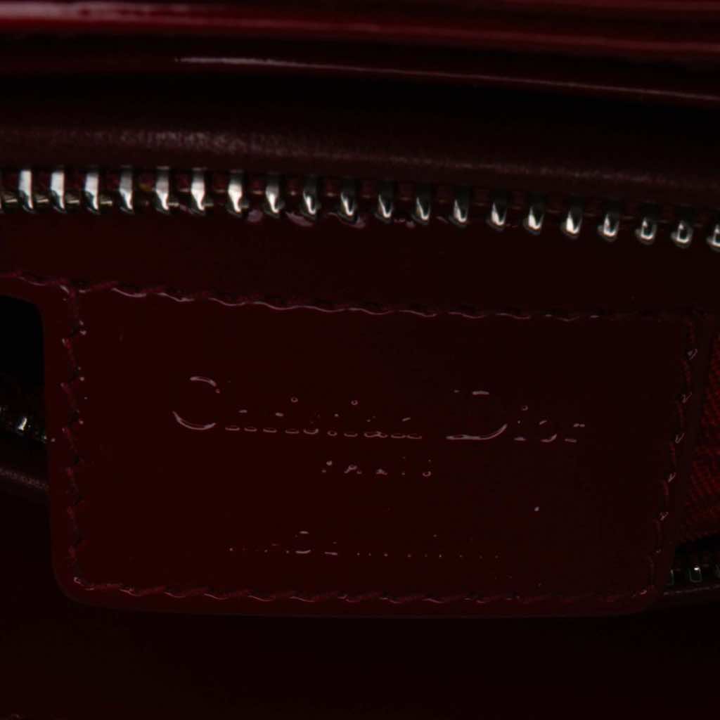 Dior Medium Patent Cannage Lady Dior - 5