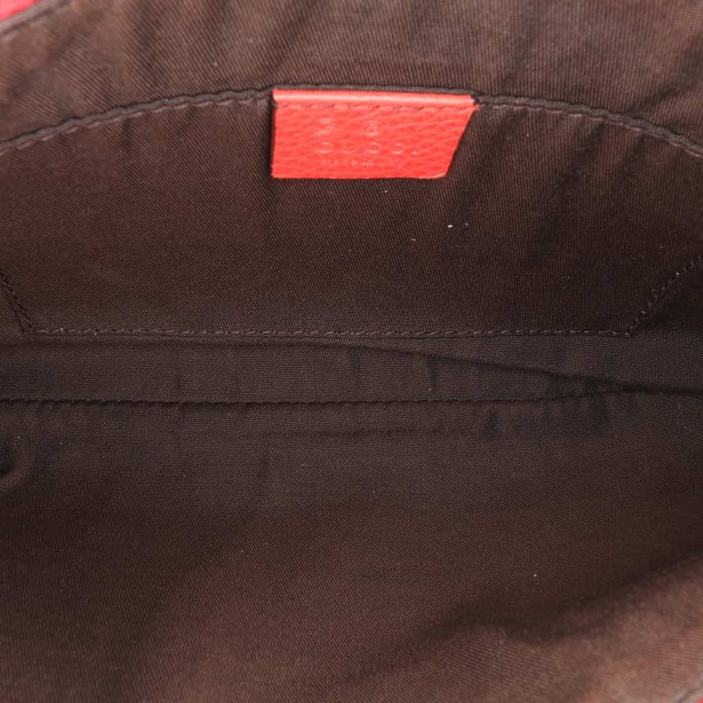 Gucci Calfskin Bamboo Clutch - 4