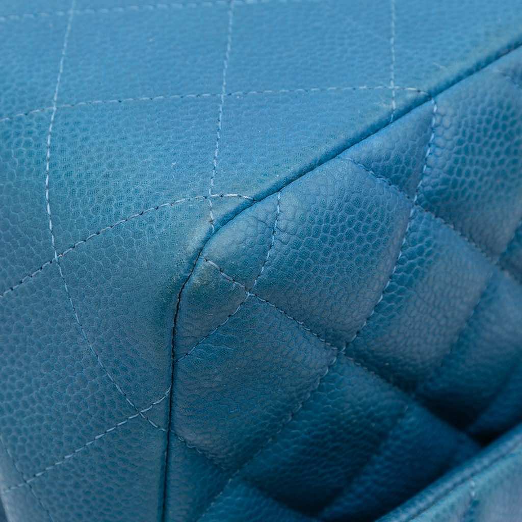 Chanel Jumbo Classic Caviar Double Flap - Image 13