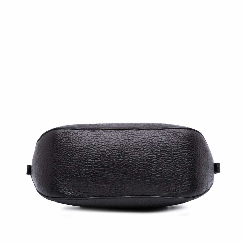 Burberry Small Grained Calfskin Orchard Bowling Bag - 3